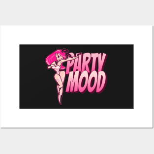 Party Mood, Nightclub Posters and Art